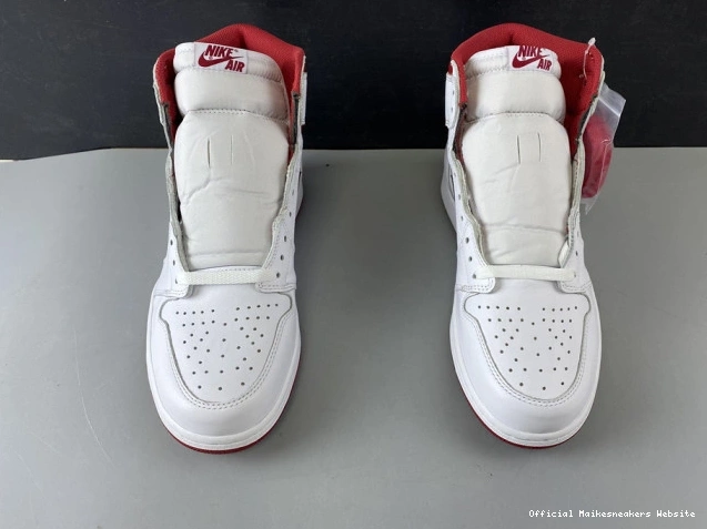 Official Maikesneakers 1 Metallic Air Jordan (2017) Red Retro 555088-103 0808